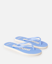 ICONS OF SURF BLOOM OPEN TOE BLUE