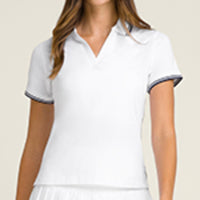 W CLUB POLO BRIGHT WHITE