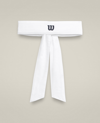 U TIE HEADBAND BRIGHT WHITE