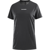 SENSE AERO SS TEE GFX W DEEP BLACK/BLACK