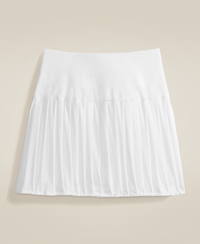 W MIDTOWN TENNIS SKIRT BRIGHT WHITE