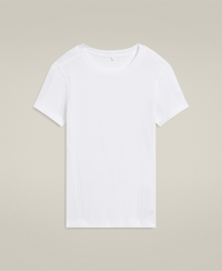 W PRO SEAMLESS TEE BRIGHT WHITE