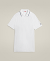 M TEAM SEAMLESS POLO 2.0 BR WHITE