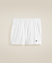 M TENNIS VOLLEY SHORT 6" BR WHT