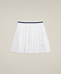 W TEAM PLEATED SKIRT BRIGHT WHITE