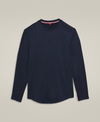 M EVERYDAY PERF LS TEE CL NAVY