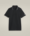 M TEAM SEAMLESS POLO 2.0 BLACK