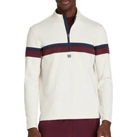 M ELEVATE PERF HALF-ZIP-CLRBLC SNDRF