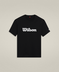 M TEAM GRAPHIC TEE BLACK SCRIPT