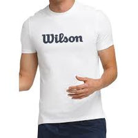 M TEAM GRAPHIC TEE BR WHITE SCRIPT
