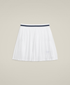 W TEAM PLEATED SKIRT BRIGHT WHITE
