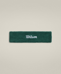 U TERRY LOGO HEADBAND BR WHITE/INFRRD