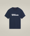 M TEAM GRAPHIC TEE CL NAVY SCRIPT