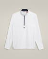 M ELEVATE PERFORMANCE 1/2 ZIP BRT WH
