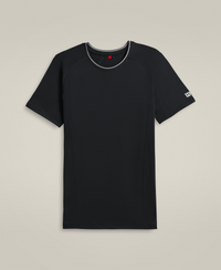 M TEAM SEAMLESS CREW BRIGHT BLK
