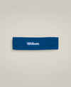 U WILSON HEADBAND BRIGHT WHITE