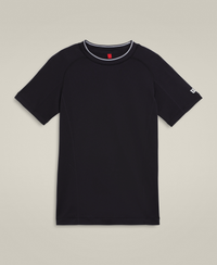 YB YOUTH TEAM SEAMLESS CREW BLACK