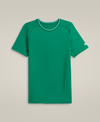 M TEAM SEAMLESS CREW GREEN