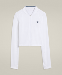 W ALL DAY FULL ZIP BRIGHT WHITE