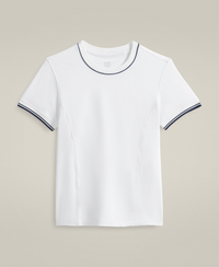 W TEAM SEAMLESS TEE BRIGHT WHITE