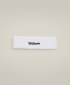 U WILSON HEADBAND BRIGHT WHITE