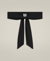 U TIE HEADBAND BLACK