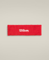 U WILSON HEADBAND BRIGHT WHITE