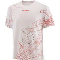 S/LAB SPEED TEE M LILAC ASH/Fiery Red