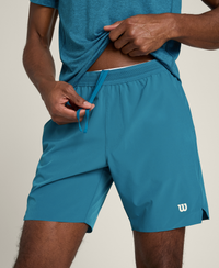 M TOURNAMENT SHORT 7IN UNLD LYNS BLU