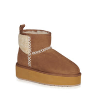 STINGER KNIT FLATFORM CHESTNUT