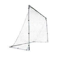 Soccer Goal 7 x 5 Silver Soccer Ball