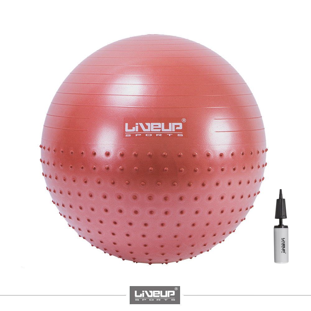 HALF MASSAGE BALL 9IN HANDPUMP