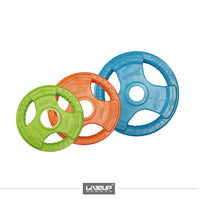 COLORFUL RUBBER PLATES WITH HANDLE CUT