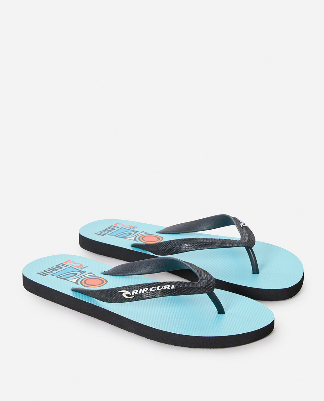 FOAMIES BLOOM OPEN TOE CYAN