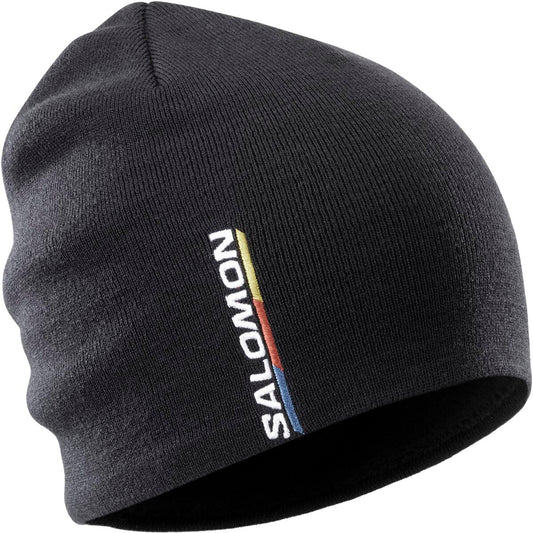 GRAPHIC BEANIE DEEP BLACK