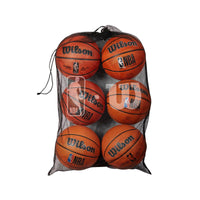 NBA 6 BALL MESH CARRY BAG BL
