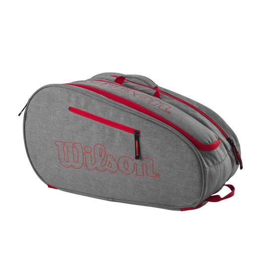 TEAM PADEL BAG GreyBright Red